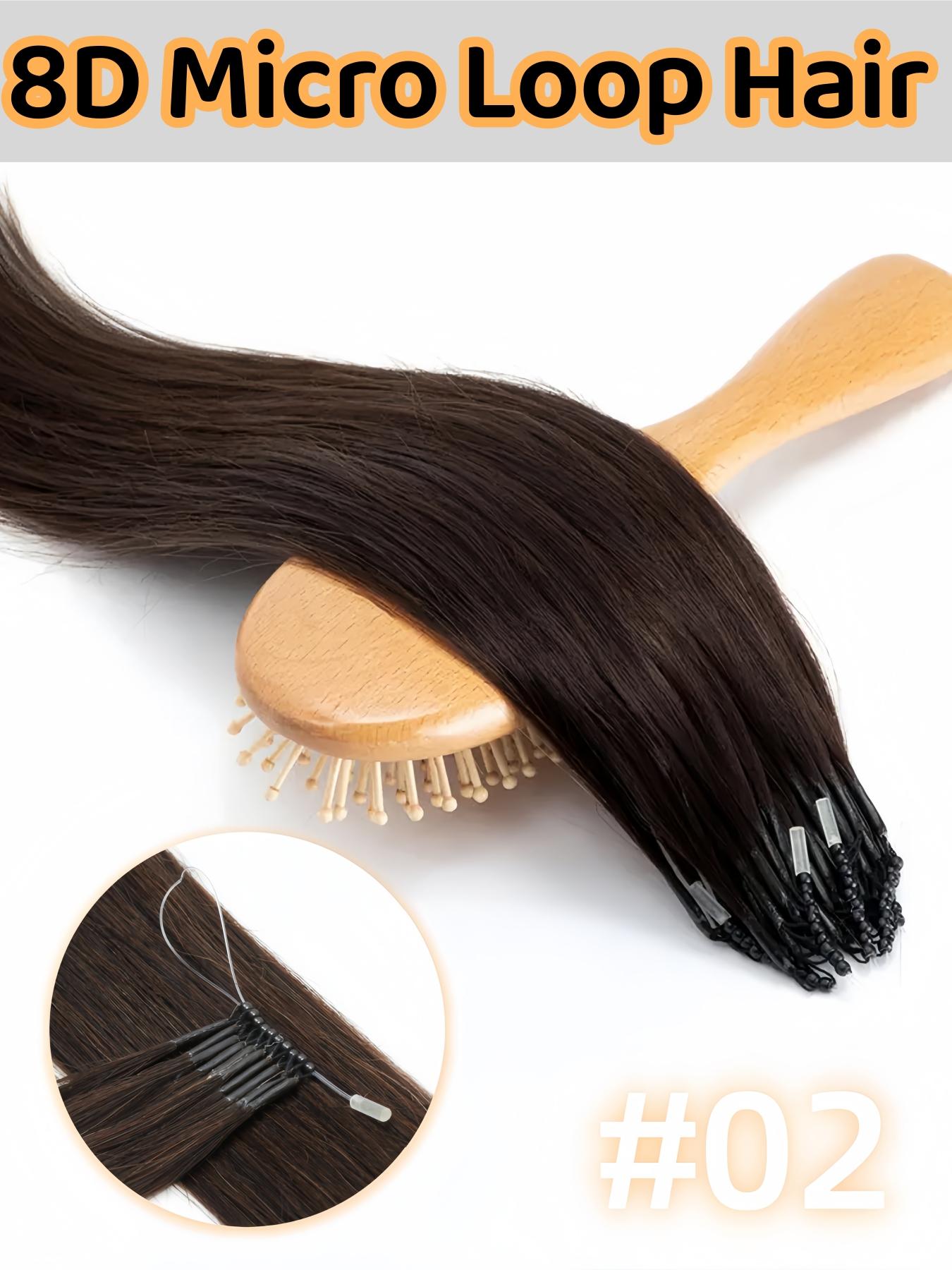 8D Nano Beads Hair Extensions Invisible Lightweight Seamless No Glue No Damage Comfortable All Day Long Lasting Natural Blending Perfect for Instant Longer Undetectable Beads Extensions That Look Totally Real for Daily Party and Any Occasion
