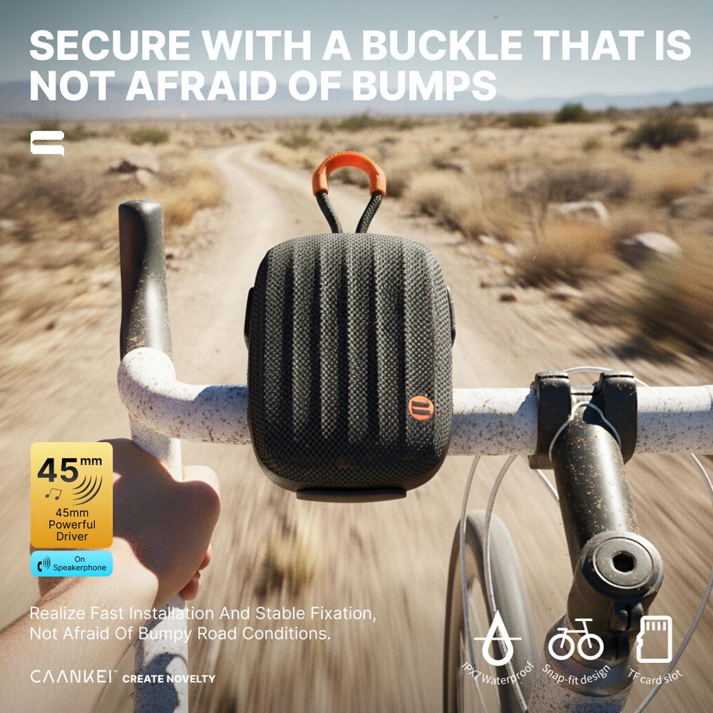 Bicycle Bike Wireless Bluetooth Speaker Portable Mini Waterproof Subwoofer Caixa De Som Sound Box Music Bocina Blootooth Coluna small card clip motorcycle riding bass car outdoor