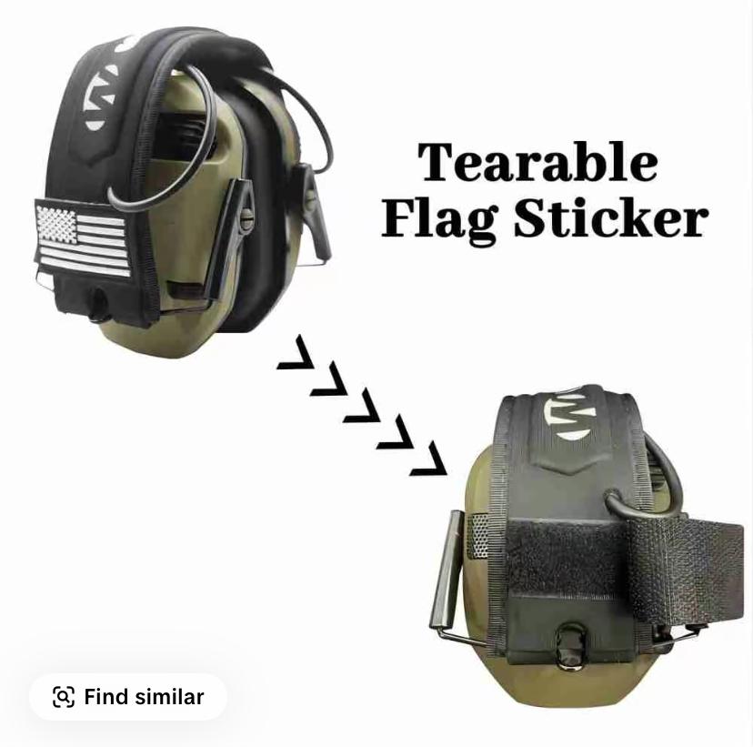 Electronic Hearing Protector, Noise Reduction Earmuffs, Head Mounted Wired Earmuffs, Hearing Protection-Earphone for Shooting, Hunting,Outdoor Activities,Halloween gifts, Christmas gifts.