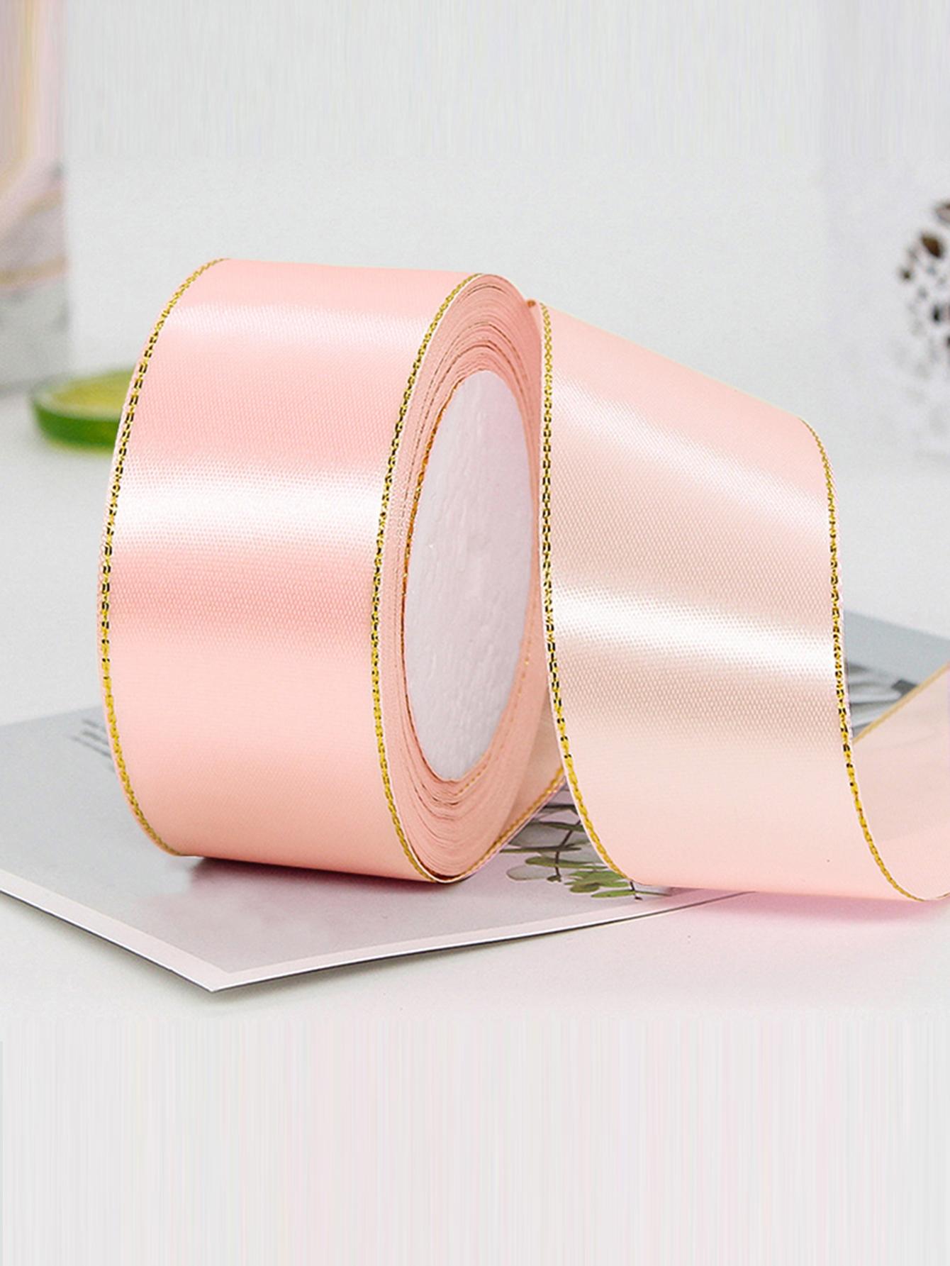 Satin Ribbon Roll, 4cm Width, Mixed Colors for Bouquet Wrapping DIY Gifts, Wedding Birthday Party Decoration