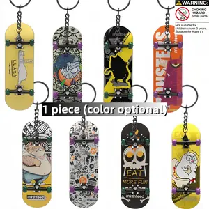 Professional Maple Fingerboard Bearing Wheel Starter Kit, Fidget Sliders, Creative New Toy for Teens, Ideal Gift for Ages 3-12, Indoor Outdoor Fun