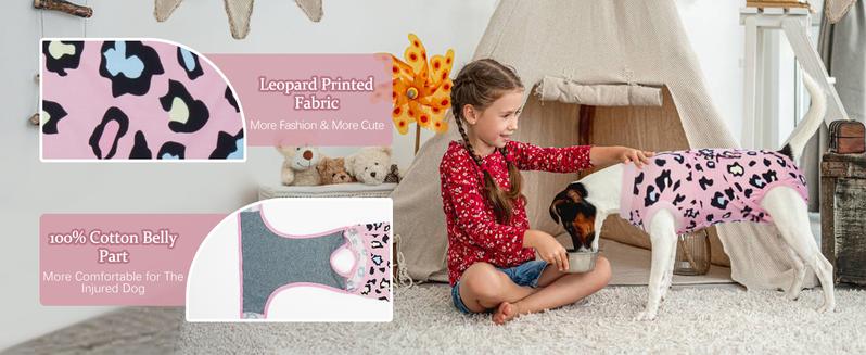 Kuoser Dog Recovery Suit for Dogs After Surgery,Professional Surgical Onesie for Female Male Dogs Spay Neuter,Soft Dog Surgery Suit Bodysuit for Abdominal Wounds Skin Disease, Fuddle wuddle patch puppy Kuoser Dog Recovery Suit for Dogs After Surgery,Professional Surgical Onesie for Female Male Dogs Spay Neuter,Soft Dog Surgery Suit Bodysuit for Abdominal Wounds Skin Disease, Fuddle wuddle patch puppy