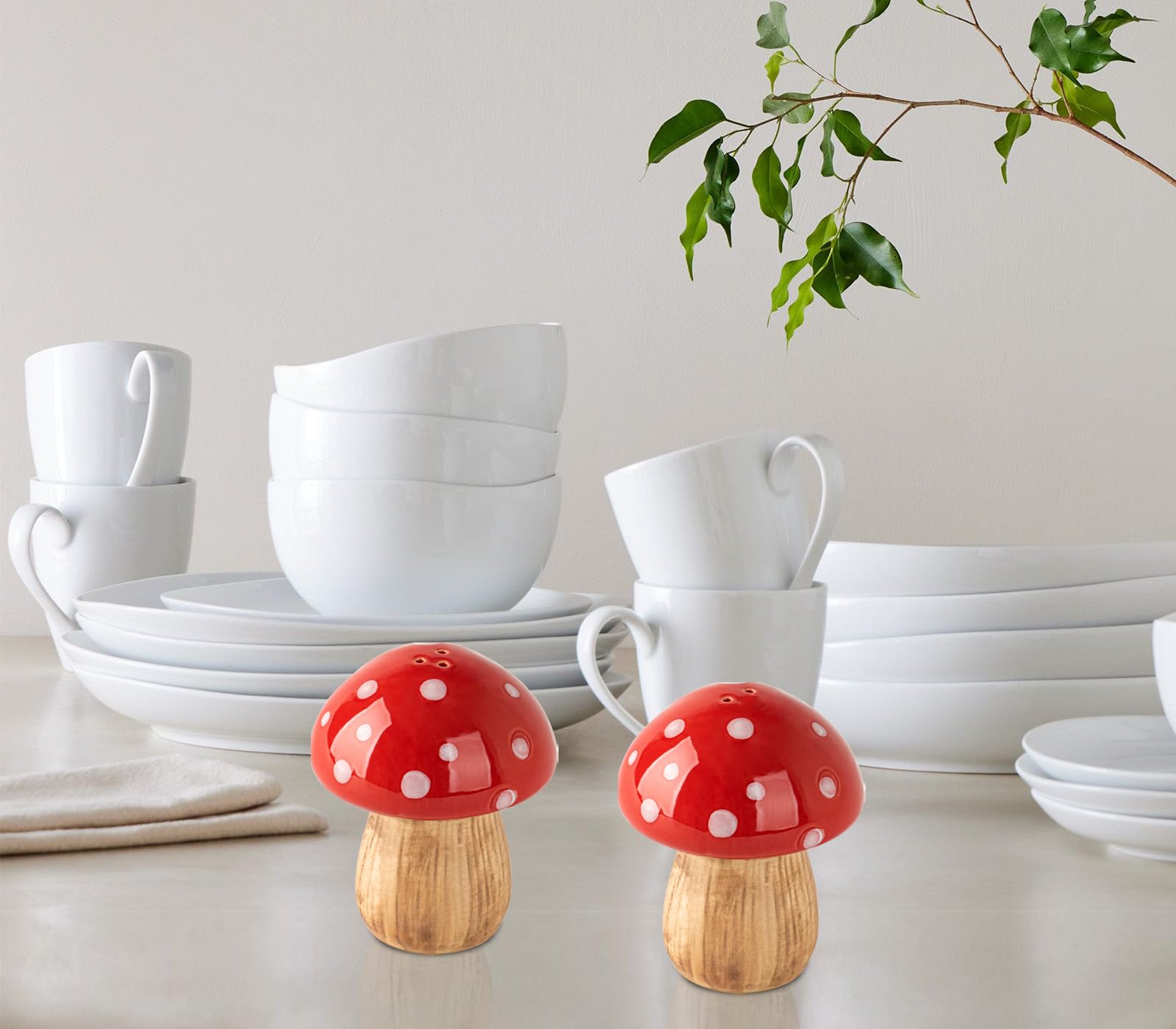 Mushroom Salt And Pepper Shakers Set Ceramic Salt Pepper Shakers Container Red Salt Pepper Shaker Set Salt Shakers For Kitchen Salt And Pepper Jar Mushroom Salt And Pepper Shakers Set Ceramic Salt Pepper Shakers Container Red Salt Pepper Shaker Set Salt Shakers For Kitchen Salt And Pepper Jar
