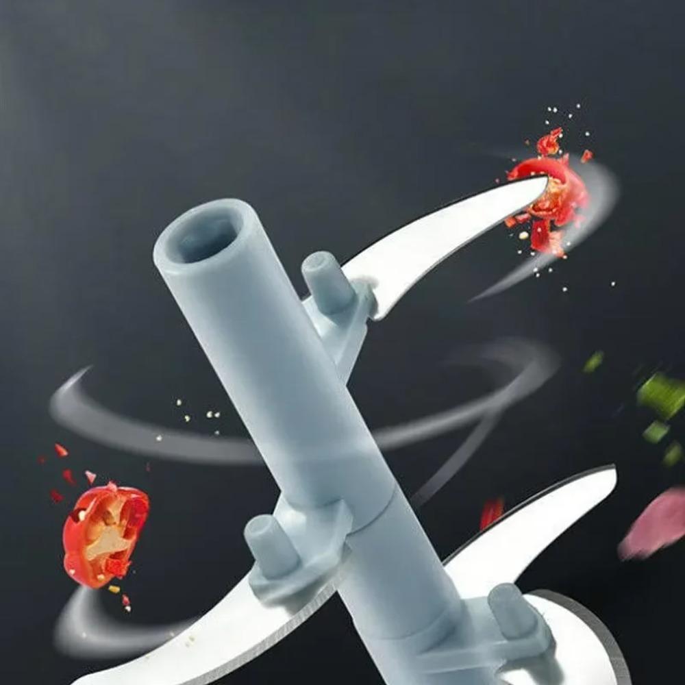 Home Kitchen Manual Pull-String Rotary Vegetable Slicer Garlic Press Meat Grinder Chopper Slicer Fruit & Vegetable Garlic Pulverizer Kitchen Gadget