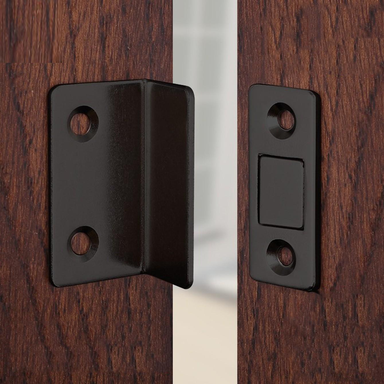 1pc/3pcs, Strong Magnetic Door Latch, Ultra-Thin Magnet for Furniture Cabinets, Screw-Installed, Secure Closure Device