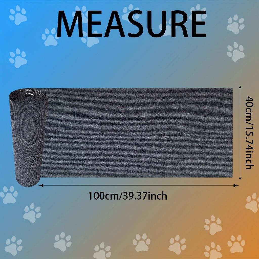 Self-Adhesive Cat Scratching Pad, Durable Polyester Sisal Wall Climbing Mat, Indoor Interactive Pet Cat Scratch Board, Easy Installation