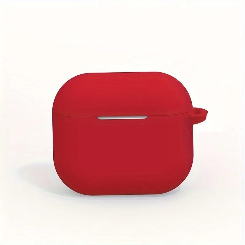 Simple Solid Color Soft Shell Protective Case Cover Suitable for AirPods Pro and (Second Generation)