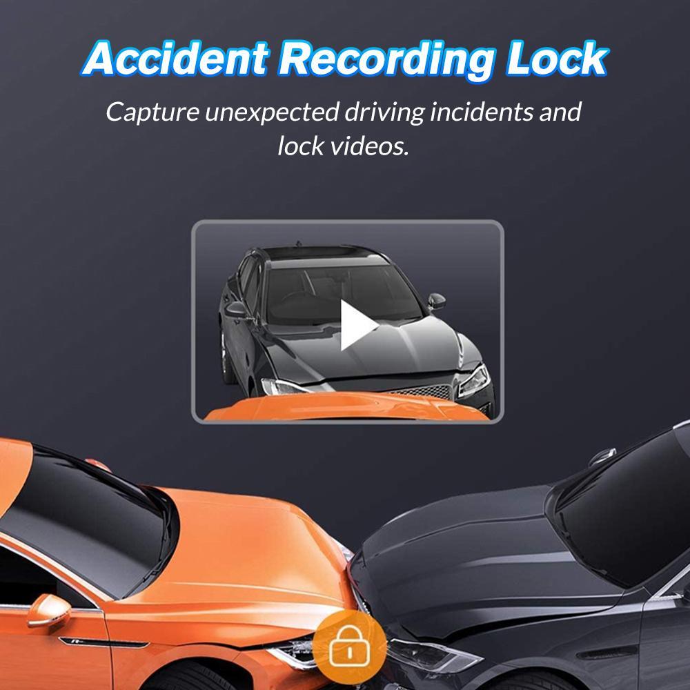 3/4 Lens Channel Dash Cam 1080P HD Ultimate Safety Dash Cam Set, 1080P Front and 720P Full Coverage Front, Rear, Left, and Right, Quad-Split Screen Display, HD Night Vision, WDR, G-Sensor, Loop Recording - Car Accessories/Car Dash