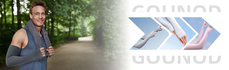 Ice Silk Compression Arm Sleeves with UPF 50+ UV Protection for Golf, Driving, Construction – Quick-Dry & Breathable arm sleeves aau