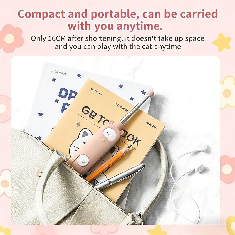 Interactive Laser Pointer Toy for Cats, Dot Cat Teaser Light, Fun & Engaging Pet Accessory, Ideal Gift for Kitten Playtime