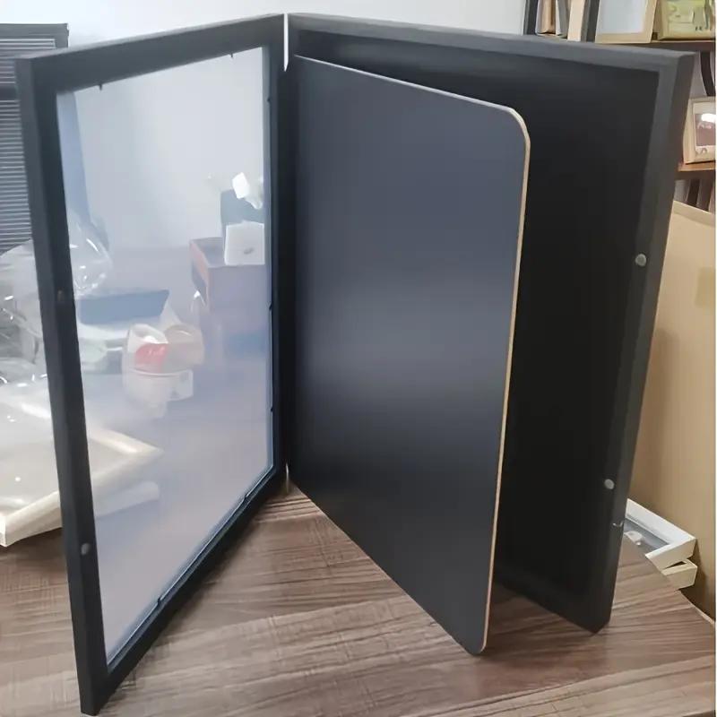Modern Black Jersey Display Frame for Football Basketball Fans