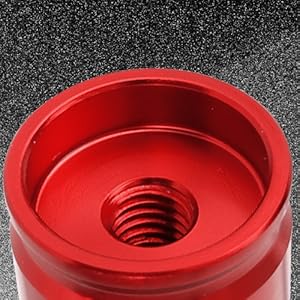 Car Bullet Antenna Replacement, Truck Exterior Decor Accessories, Compatible with Ford F150 RAM 1500 GMC Heavy Duty Pickup Trucks (New Upgraded Red US Flag Design)