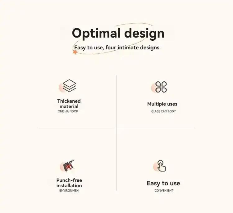 10pcs Strong Suction Cup Hooks, No Nail Trace Bathroom Kitchen Towel Bathrobe Hanger, Creative Wall Hanging Storage Organizer