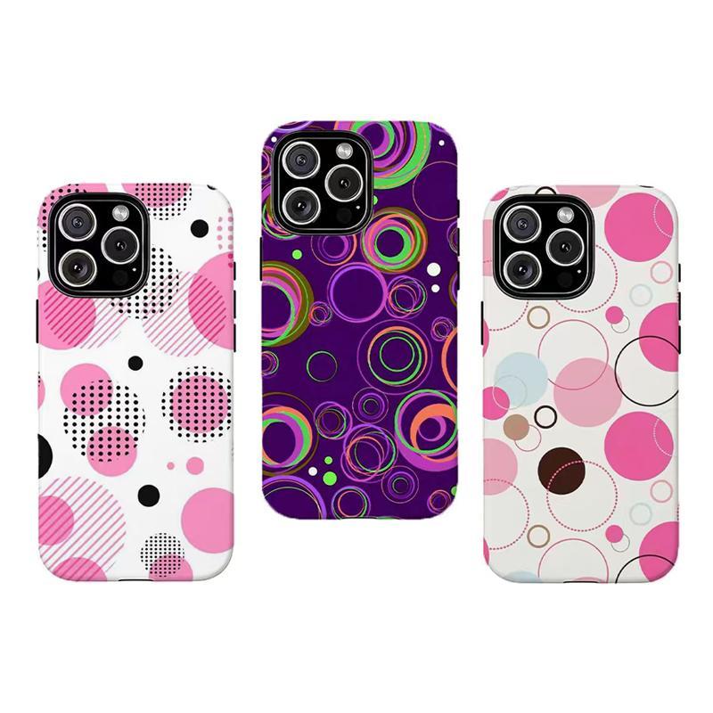 Neon Circle Clash | Dark Purple Y2K Retro Case,Compatible for iPhone 16 15 14 13 12 11 17Pro Max,for Samsung S25 S24 S23 S22 Ultra,Durable Dual-Layer design phone cover,Perfect Gift for Her Neon Circle Clash | Dark Purple Y2K Retro Case,Compatible for iPhone 16 15 14 13 12 11 17Pro Max,for Samsung S25 S24 S23 S22 Ultra,Durable Dual-Layer design phone cover,Perfect Gift for Her