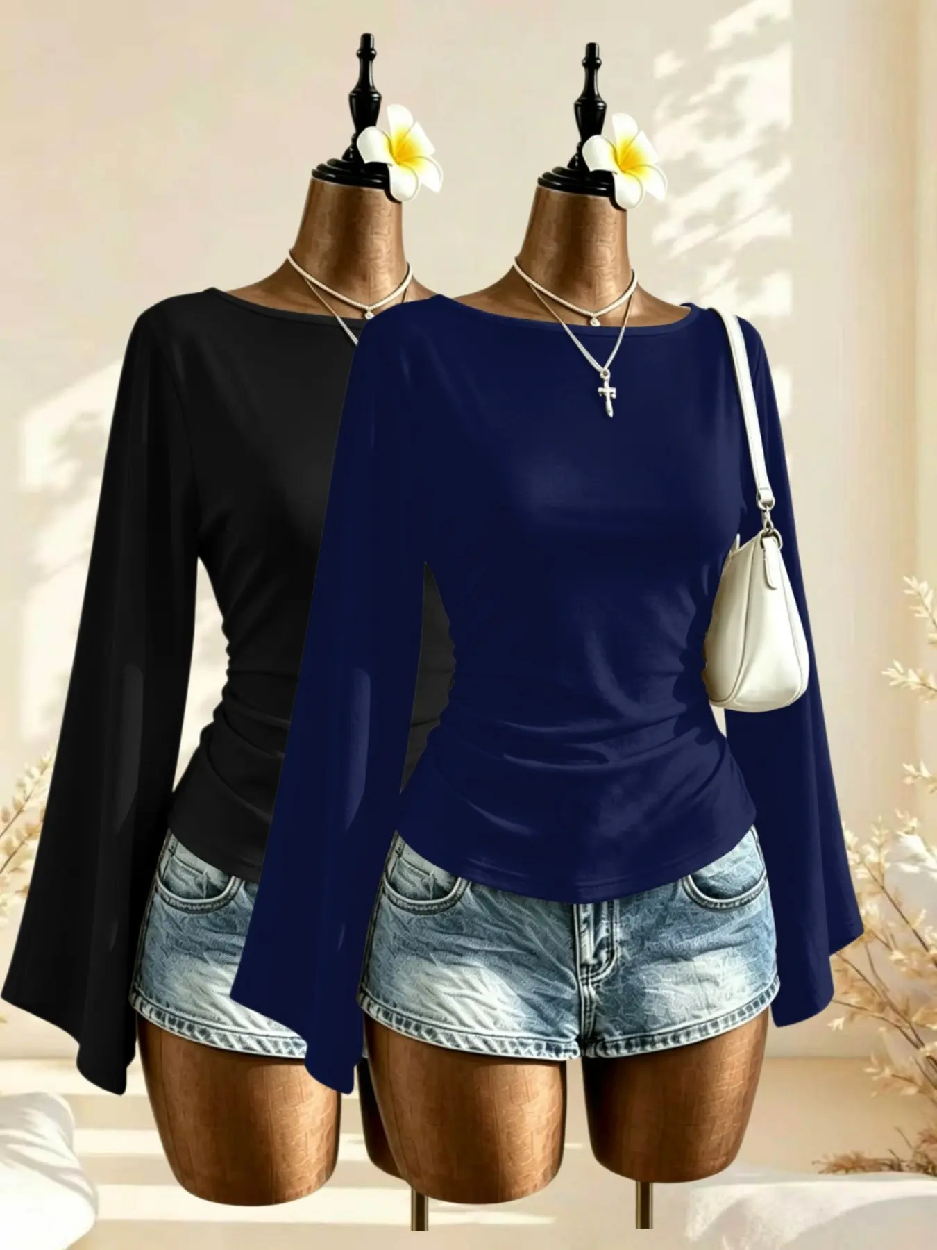 Black + Cobalt Blue