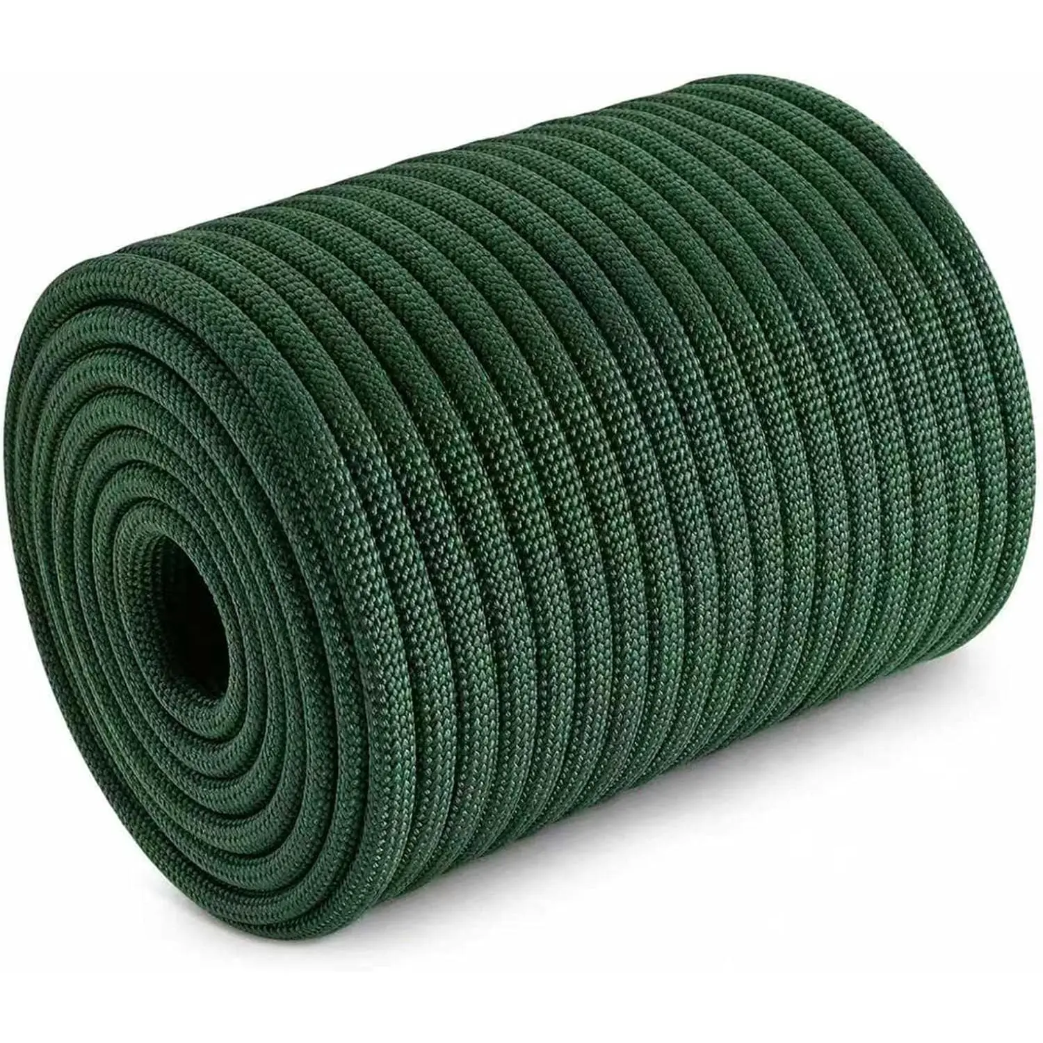 Braided Arborist Rope - 1/2 Inch x 100 Feet Rope - High Strength Climbing Rope for Tree Work,,(ArmyGreen)