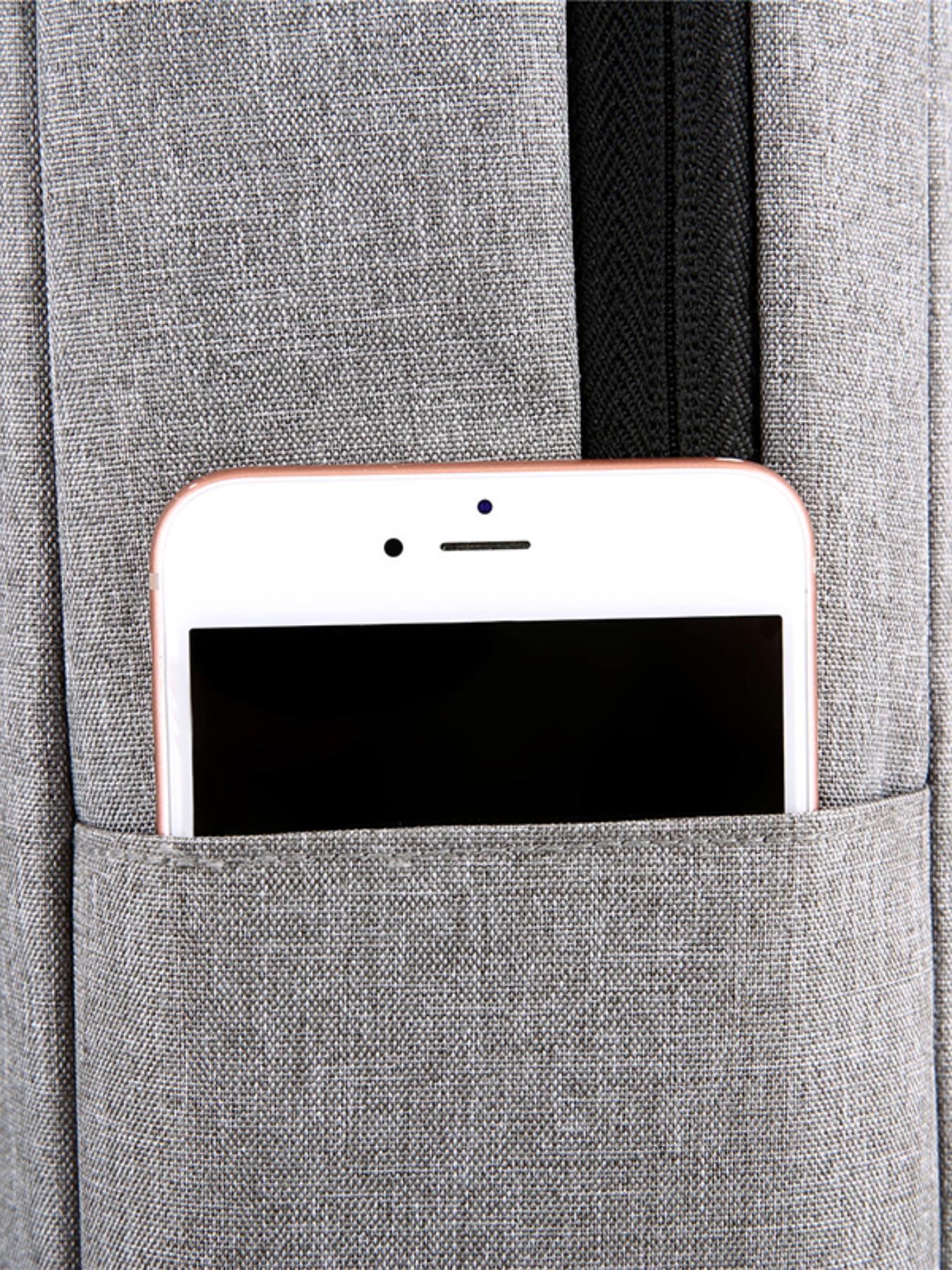 Fashion Business Style Backpack Travel Bag, Casual Business Shoulder Bag, Laptop Backpacks, Holds 14 Inch Laptop & Essentials, Perfect for Short Trips