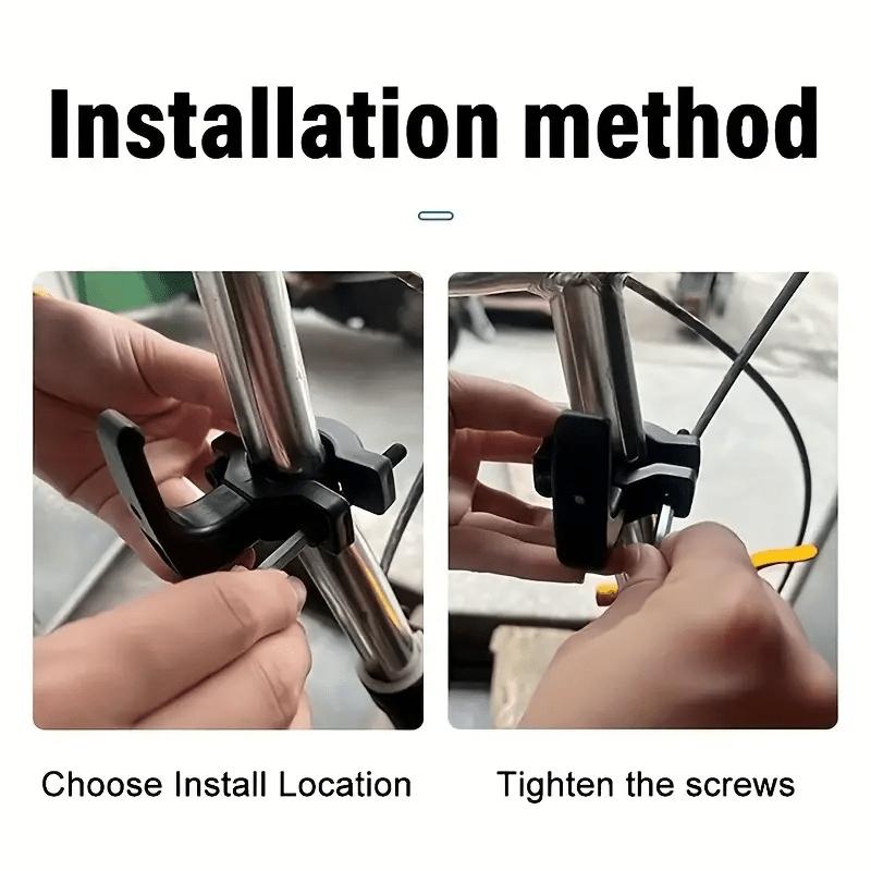 Universal Multi-Functional Punch-Free Front Hanging Hook, Abs Material, Quick Installation, Suitable for Electric Scooters & Bicycles