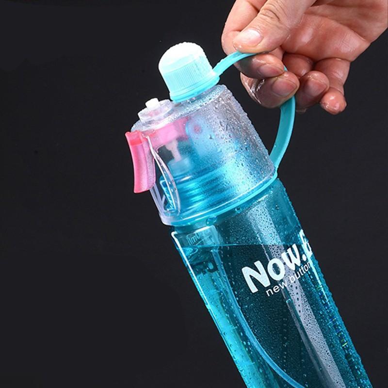 Summer Sports Water Bottle with Straw and Handle, BPA-Free Hydration Helper, Ideal Gift for Family, PC Material, No Ca Prop 65 Re/ca