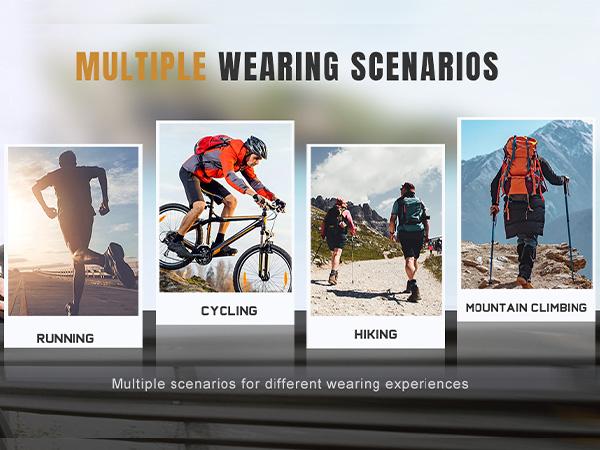 【Holiday Haul】TURBOPEP 2 Pairs Professional Cycling Sunglasses, TR90 Frame, Windproof UV400 Protection, Lightweight Polarized Lenses, Anti-Slip Nose Pad, Aerodynamic Design