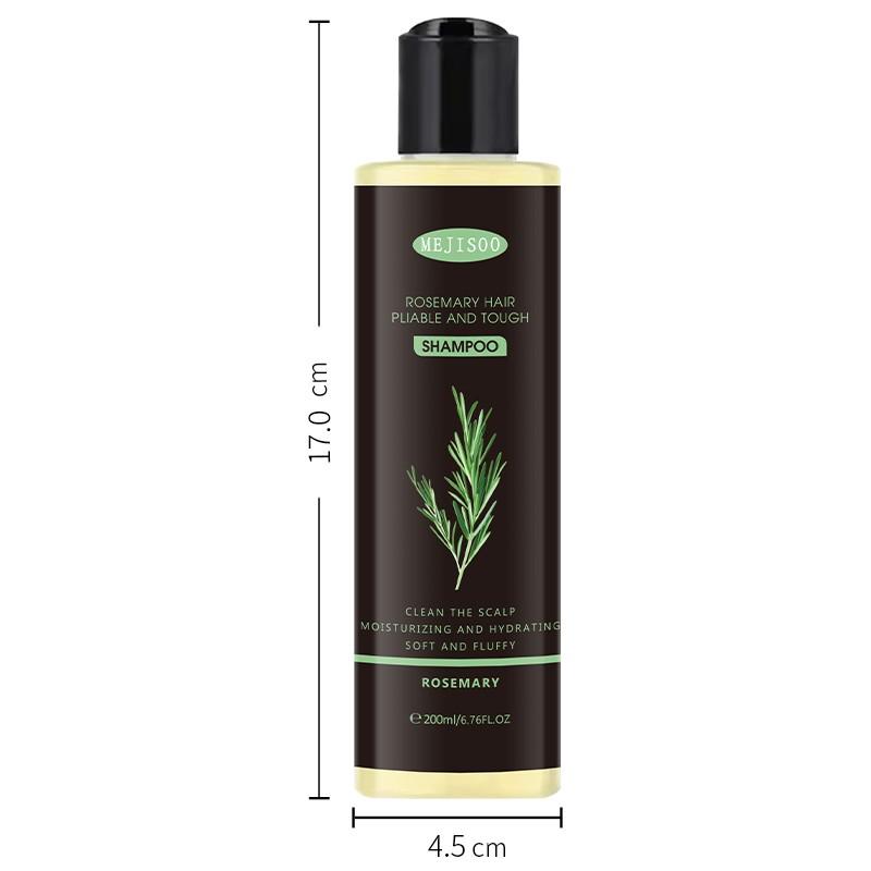 Mejisoo Rosemary Shampoo, Oil Control and Dandruff Removal, Improves Flat Hair, Volumizing, Rosemary + Polygonum + Ginseng Extracts