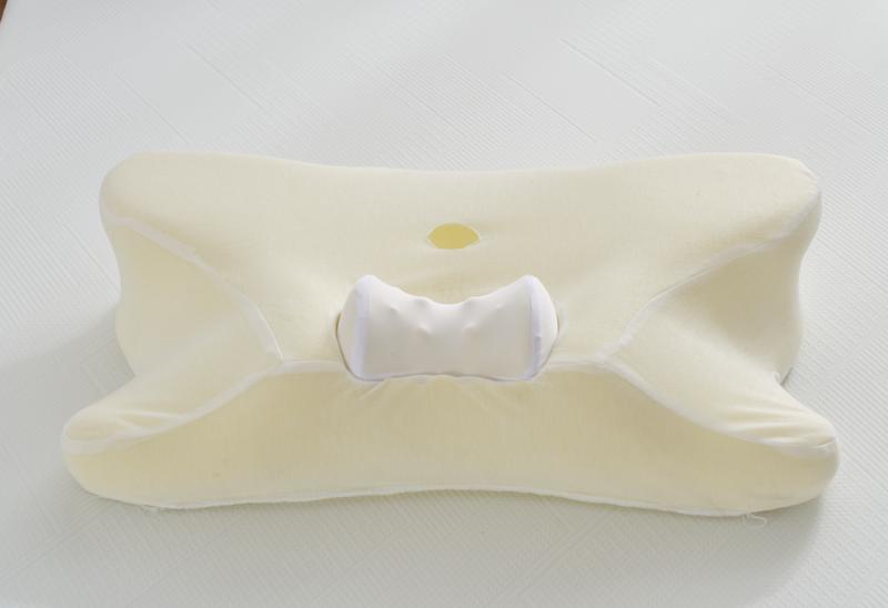 VIZIM Ergonomic Infinity Pillow, Cervical Memory Foam Pillow for Relaxation & Fatigue Relief, High Density Slow Rebound, Breathable Orthopedic Bed Pillow for All Sleepers