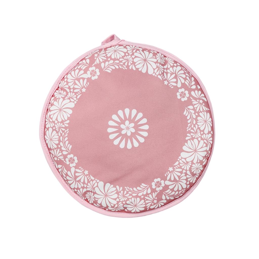 1pcs Mexican Thickened Corn Tortilla Insulated Bag, Pure Cotton Round Bread Carrier, Home Use Takeout Bag, Cross-Border Food Storage