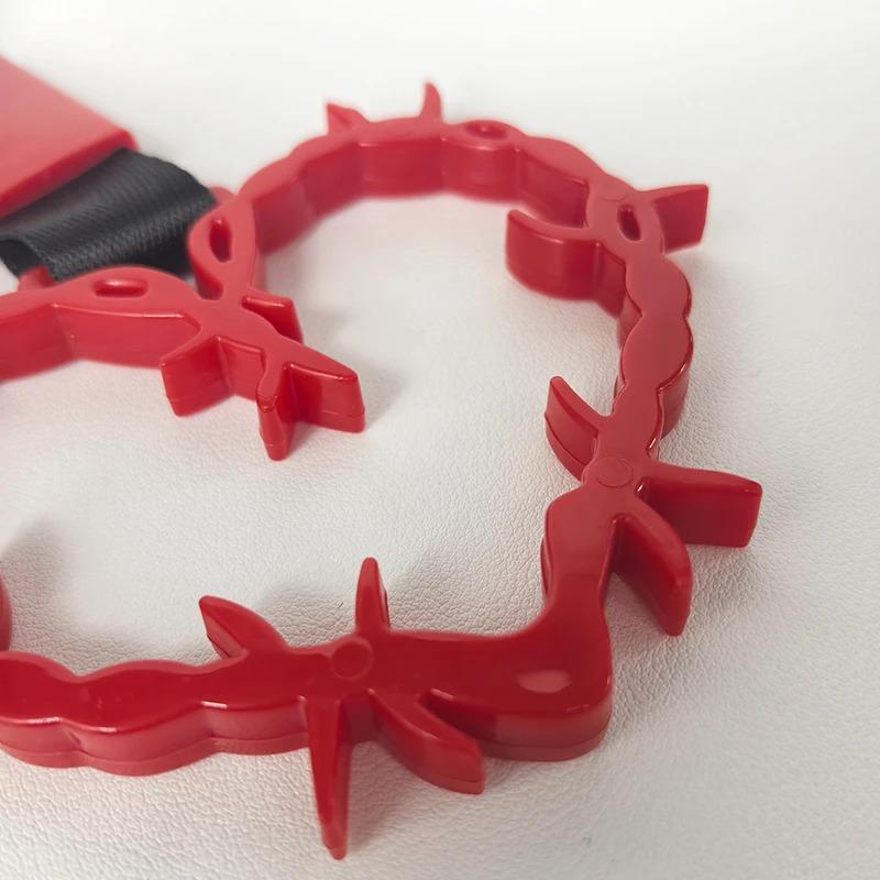 JDM Racing New Handle Hand Strap Heart Ring Styling Drift Charm Strap Drift Auto Accessories Car Strap Front and Rear Bumper Dec Automotive Decoration Automotive Decorative Accessories Aesthetic Car Accessory