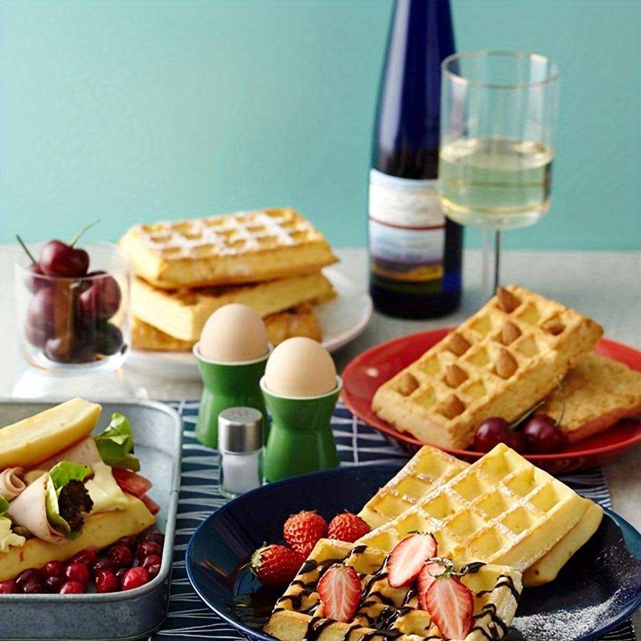 Easy Release Waffle Silicone Mold - Perfect for Baking Lattice Biscuits and More