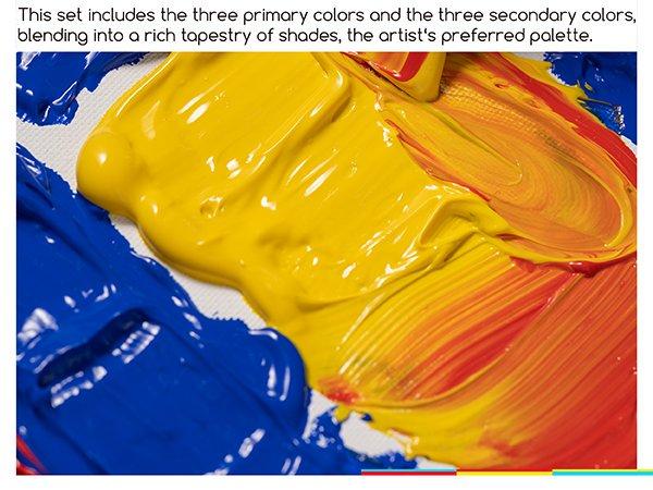 MEEDEN Heavy Body Acrylic Paint - Basic 24 x 60ml (2 oz) Color Paint Set for Adults - Rich Pigment Art Craft Paints for Canvas Clay Wood