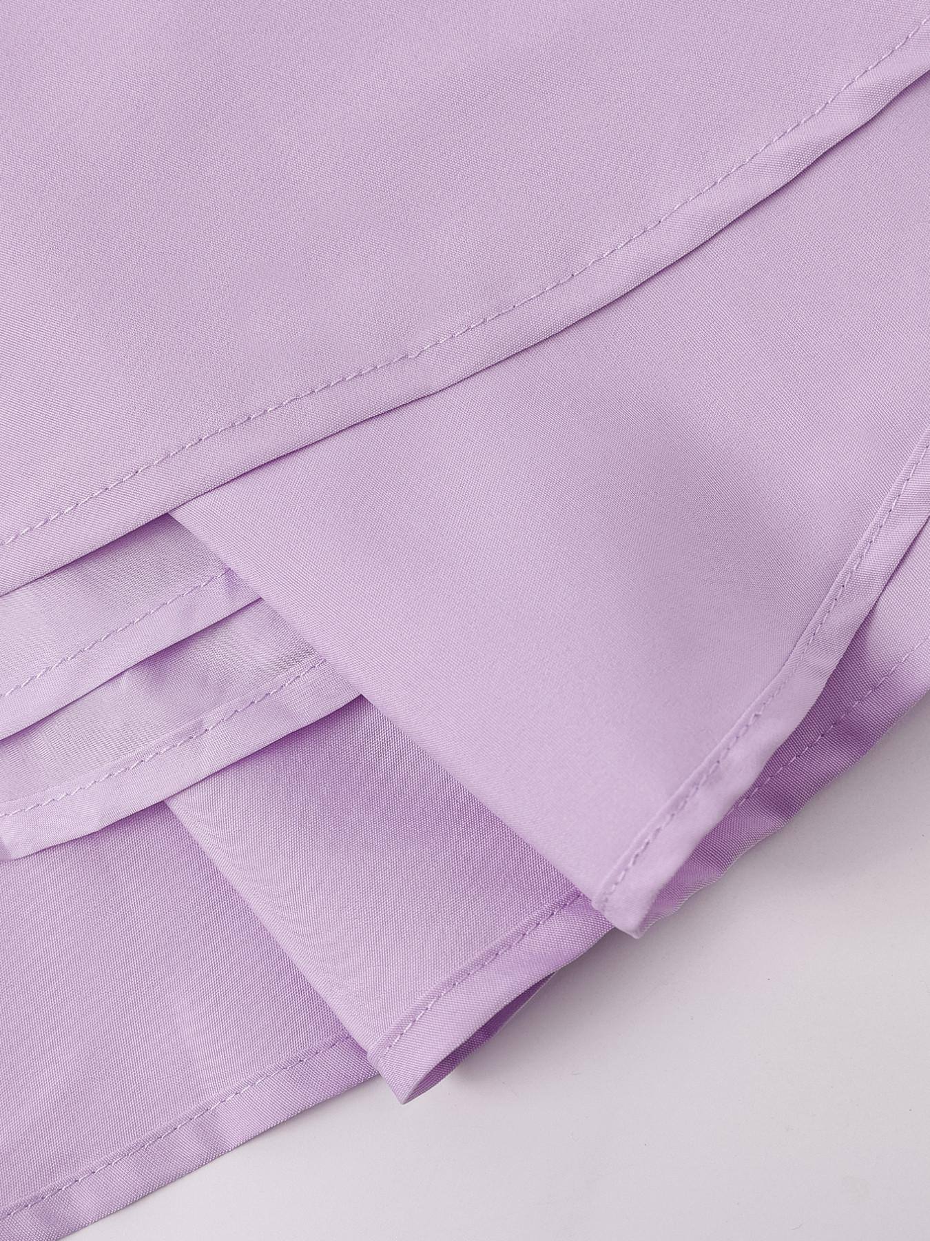 Backless Halter A-Line Dress, Back Cross Tie Hollow Out Dress, Waist Bow Tie Dress, Perfect for Parties, Dates, Daily Wear