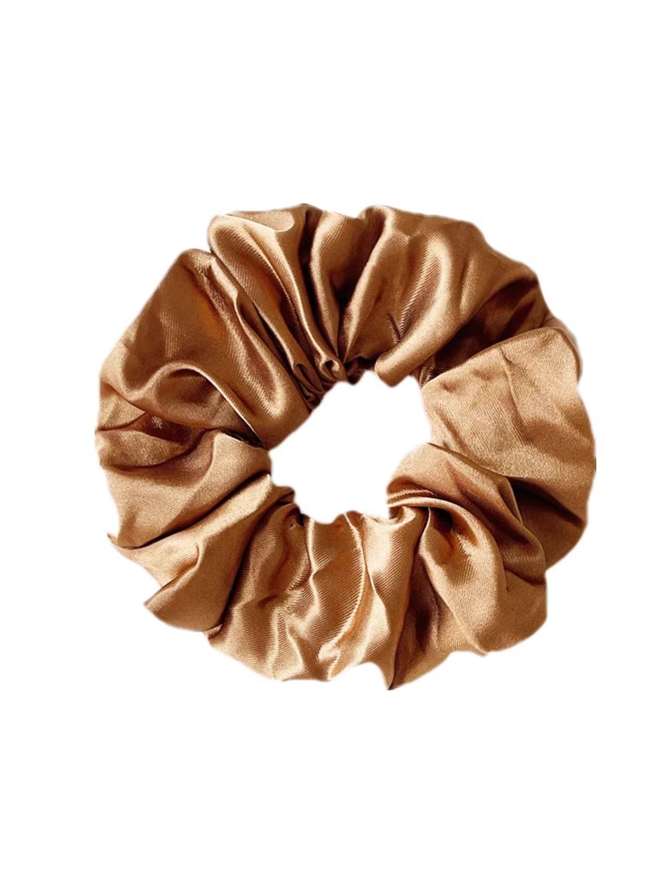 6-Pack High-End Chiffon Hair Ties, Effortlessly Captures Lazy Aesthetic, Perfect for Daily Commute, Simple and Gentle Design