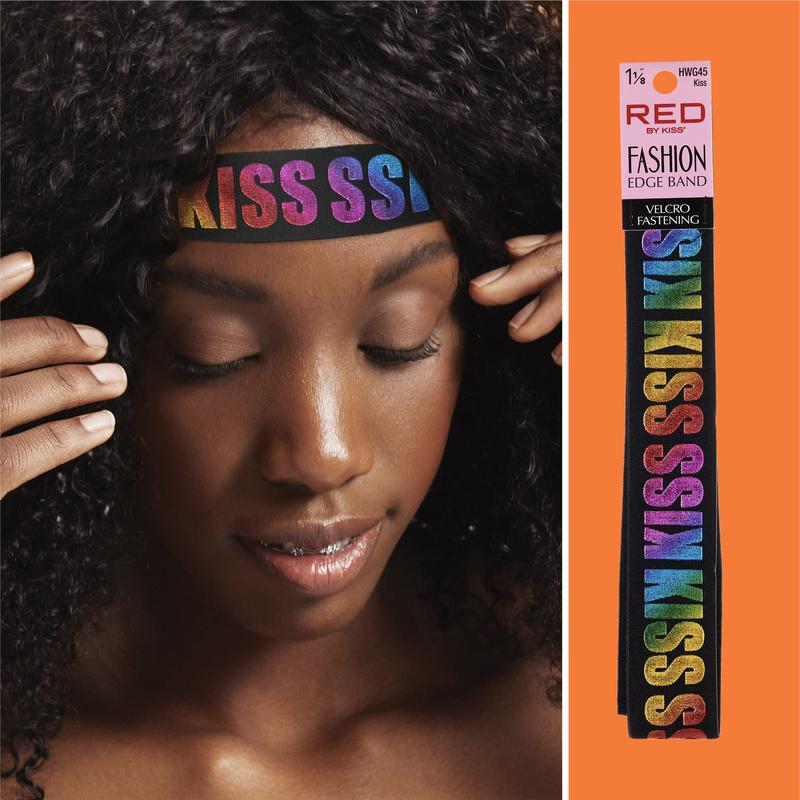 Bling Hair Red by Princess Fashion Lace Melting Elastic Band for Wigs and Edge Laying, Perfect fit during all activity, Keep Baby Hairs in Place (Regular 1-1/8")