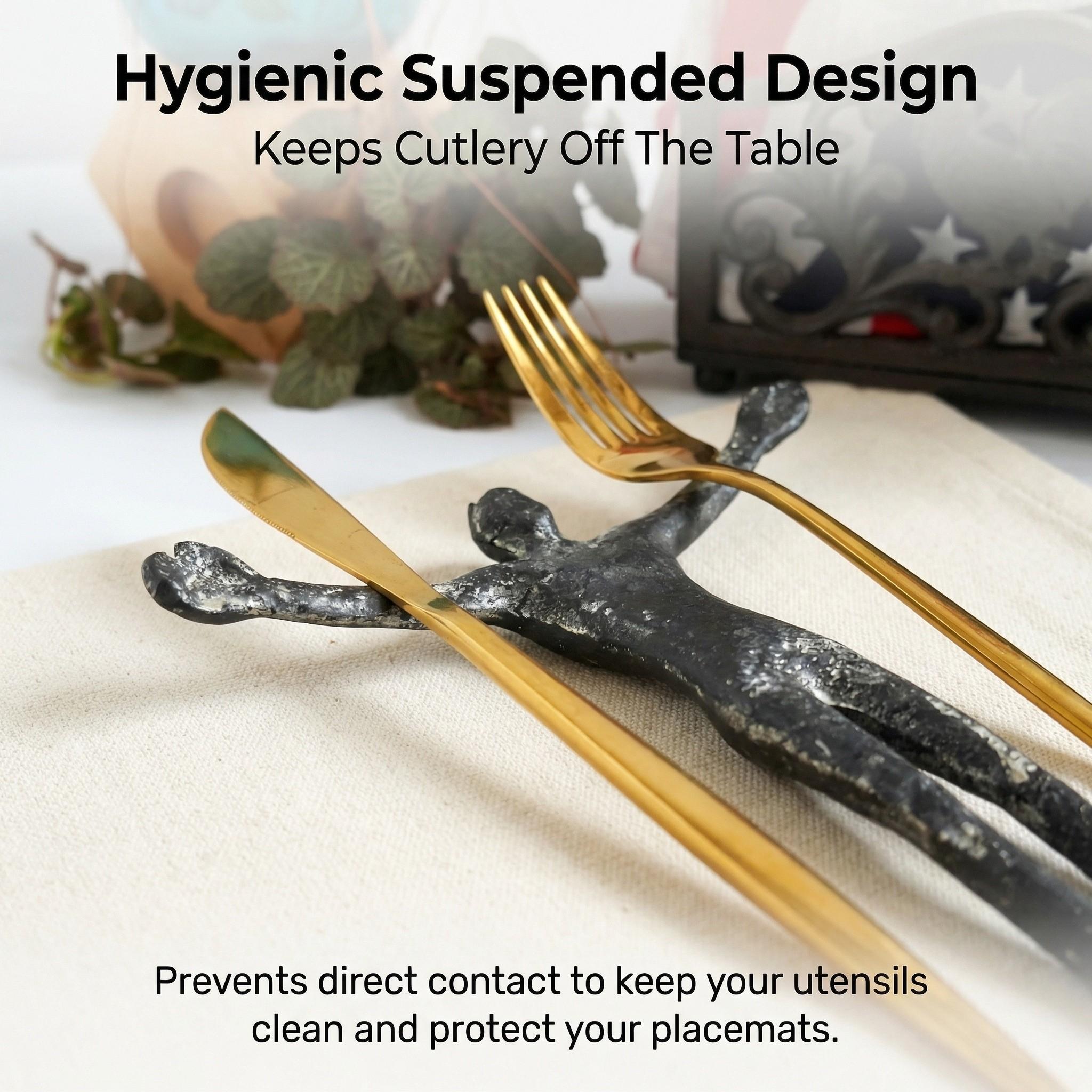 Abstract Hugging Figure Statue for Mother's Day Father's Day, Multi-Functional Art Decor, Wall Desk Decor, Utensil Holder, Table Centerpiece