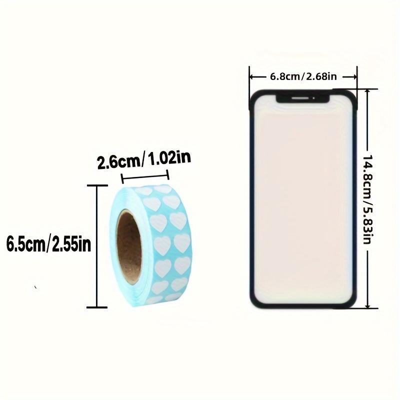 3000pcs/roll Diamond Painting Tools - Square and Round Classification Label Stickers for Easy Diamond Distinguishing and Storage, Crafts, Decoration, Sticker Labels, Craft Supplies