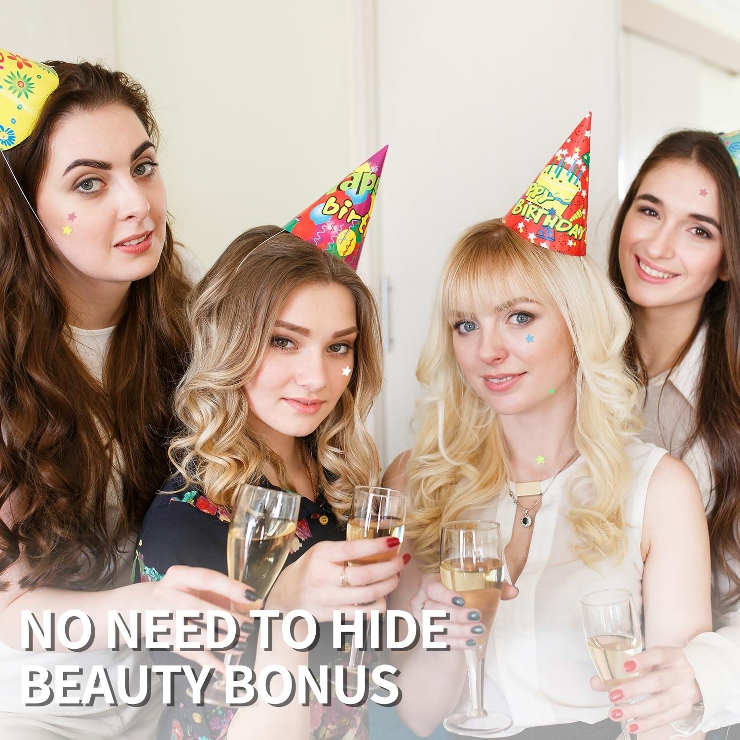 240/480/1200pcs Star Acne Pimple Patches, Concealer Facial Clearing Stickers, Soothing Oil-Free Invisible Acne Treatment for All Skin Types