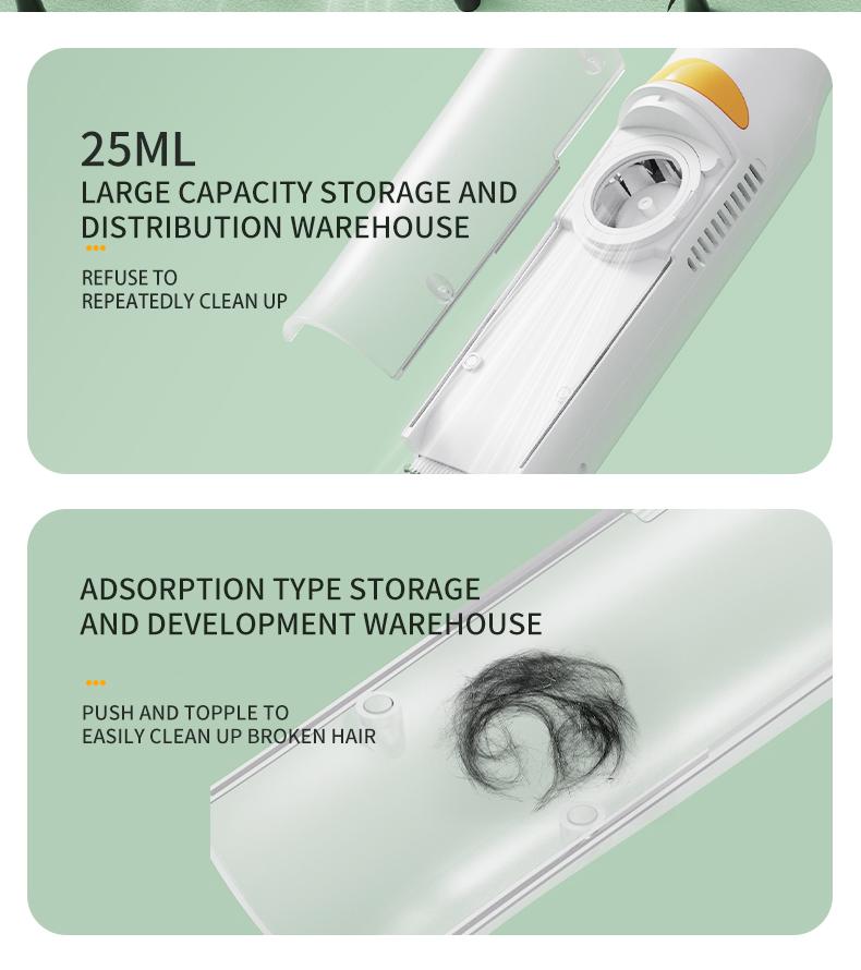 Baby Hair Clipper Trimmer for Newborns, Gentle Sounds to Reduce Fear, Easy to Use with 3 Adjustment Settings, Ideal for Trimming Baby Hair