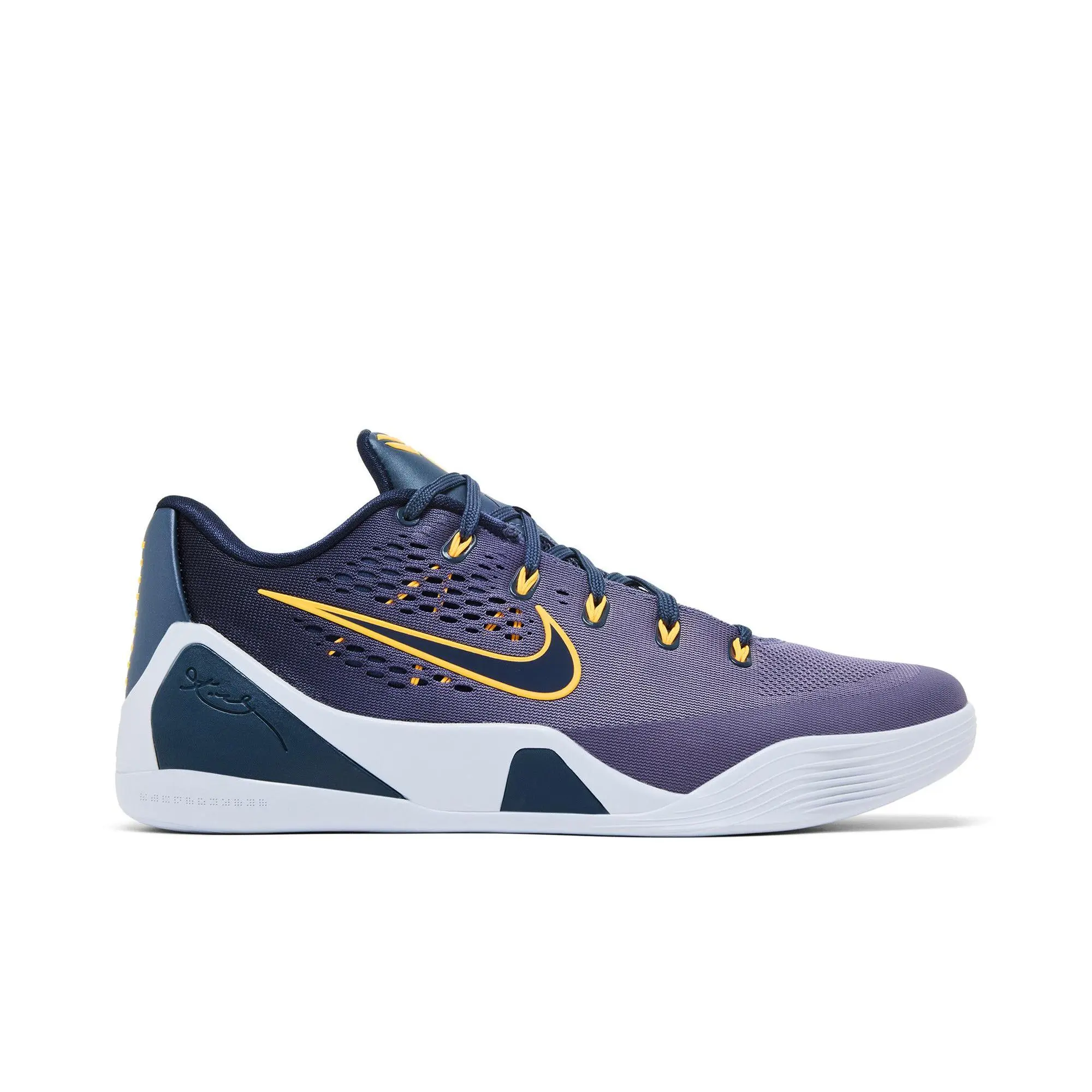 Nike Kobe 9 EM Low Protro TB 'Daybreak' (Unisex) Thunder Blue/Laser Orange-Football Grey-Daybreak basketball shoes IH1401 401