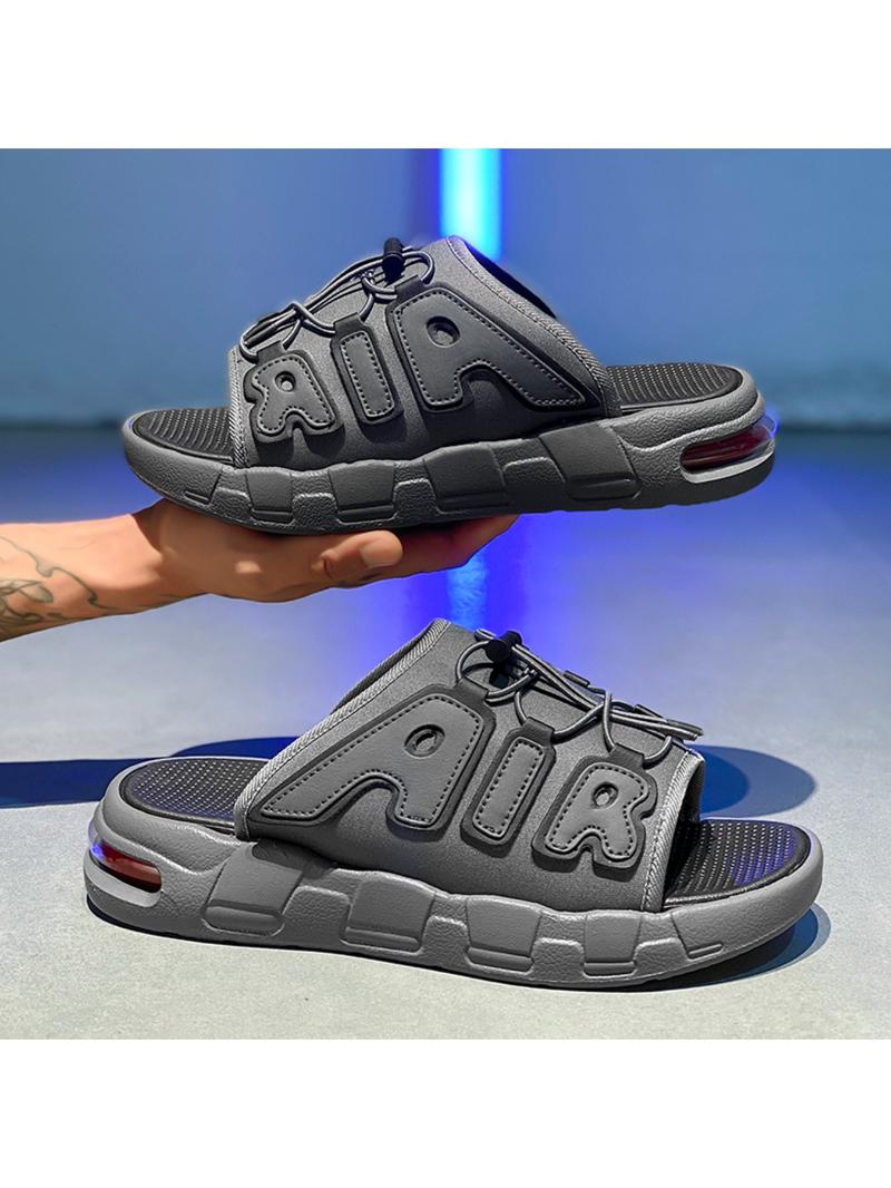 Fashionable Men's Indoor Home Comfort Slippers, Casual One-Piece Slip-Ons for Daily Wear, Stylish Men's House Shoes