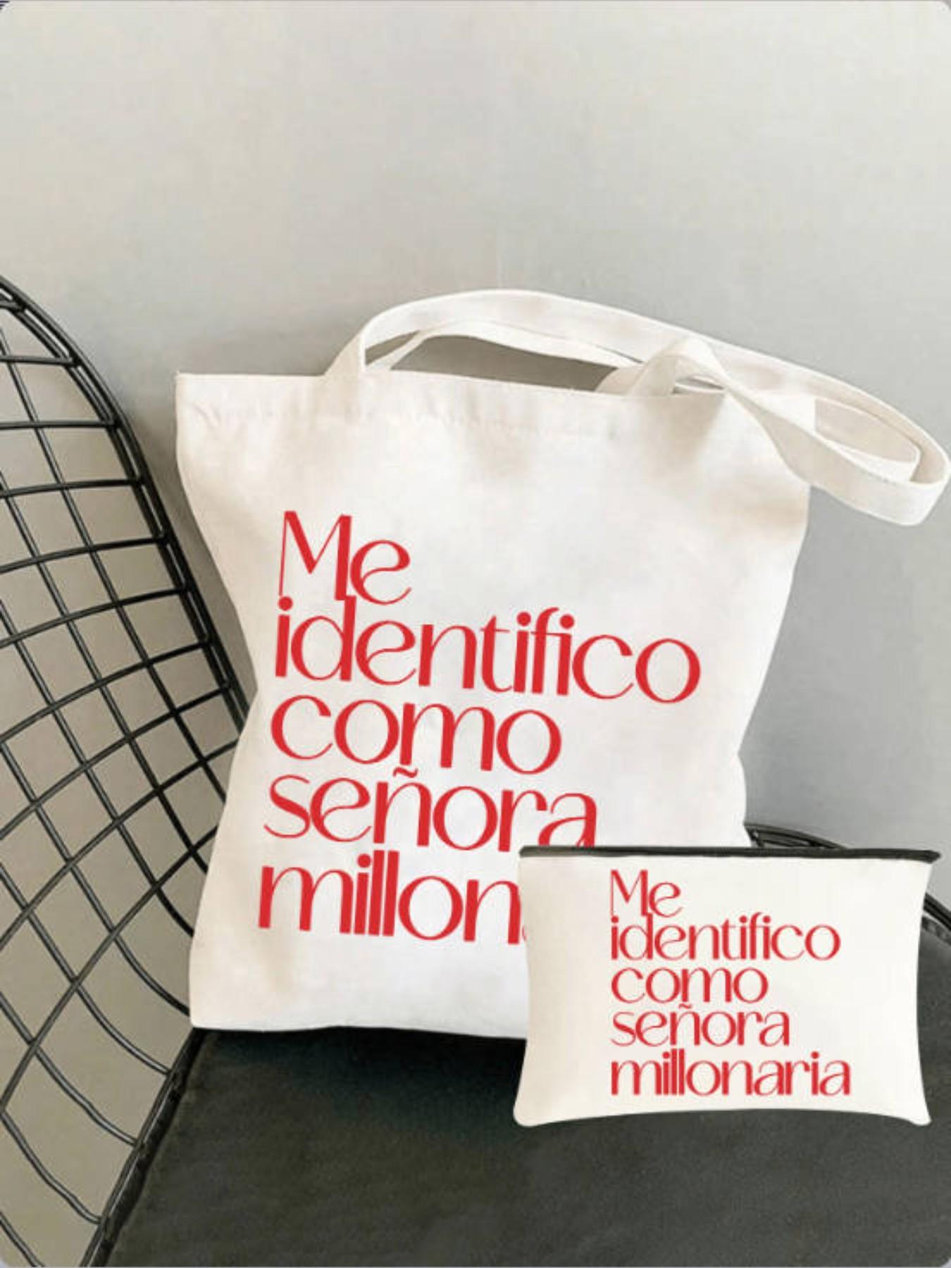 Neutral Tote Bag Set, Includes Shoulder Bag and Makeup Bag, Casual Canvas, Large Capacity, Perfect for Commute, School, Gifts