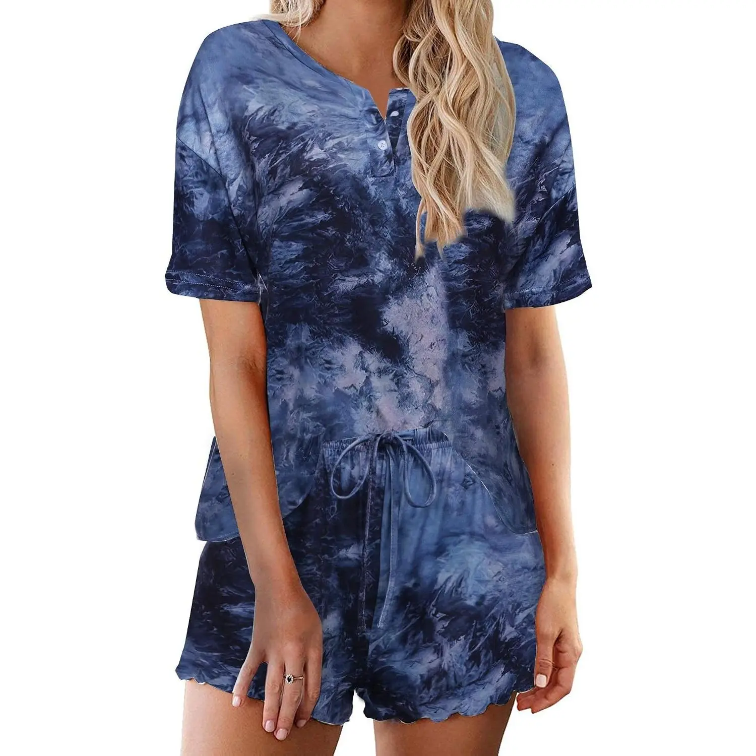Tie Dye Blue
