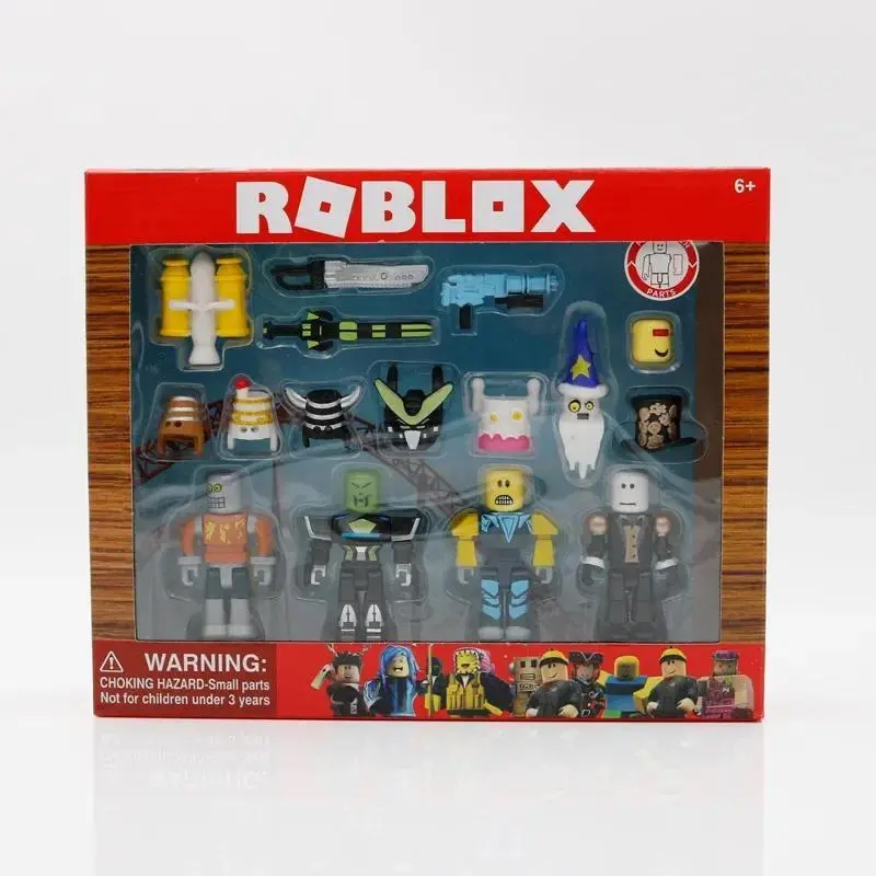 2026 Hot selling toys Roblox Game Robot World Champion Style Toy Set with Accessories Plastic Cartoon Character Children's Gift for Christmas Internet-famous toy