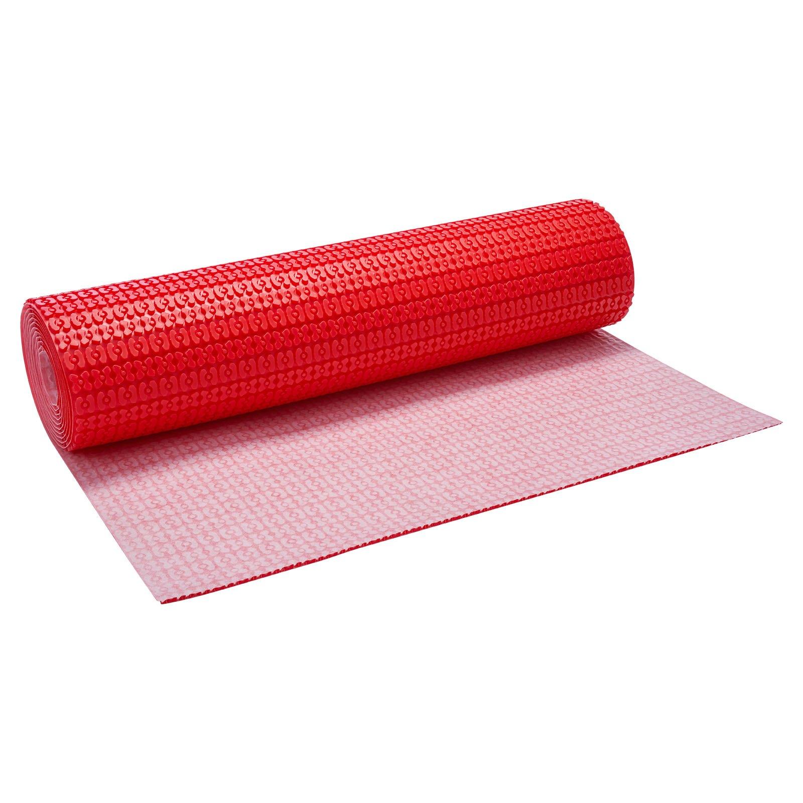 【Summerfinds】VEVOR 50 sqft Floor Heating Mat System, 120V Electric Radiant Heated Floor System, with Decoupling Membrane & Smart Control Thermostat & Alarm, Easy Installation for Tile, Stone, Vinyl
