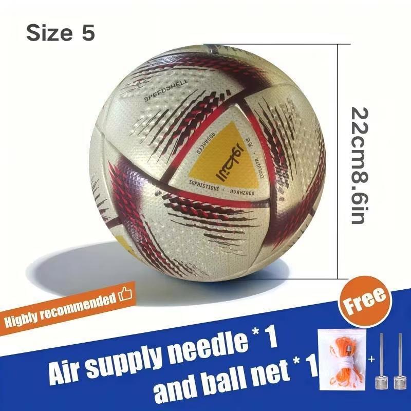 High Quality Soccer Balls, Official Size 5 PU Material, Seamless Goal Team, Outdoor Match Game, Football Training Ballon De Foot, Soccer Training Equipment