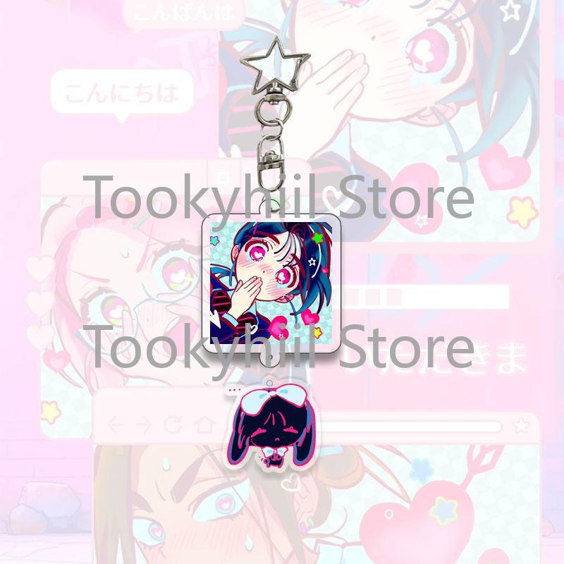 ‌ALIEN STAGE Star Keychain String Cartoon Couple Set Figure Luka Hyuna Keyring Pendant Image Exquisite Student Birthday Gift