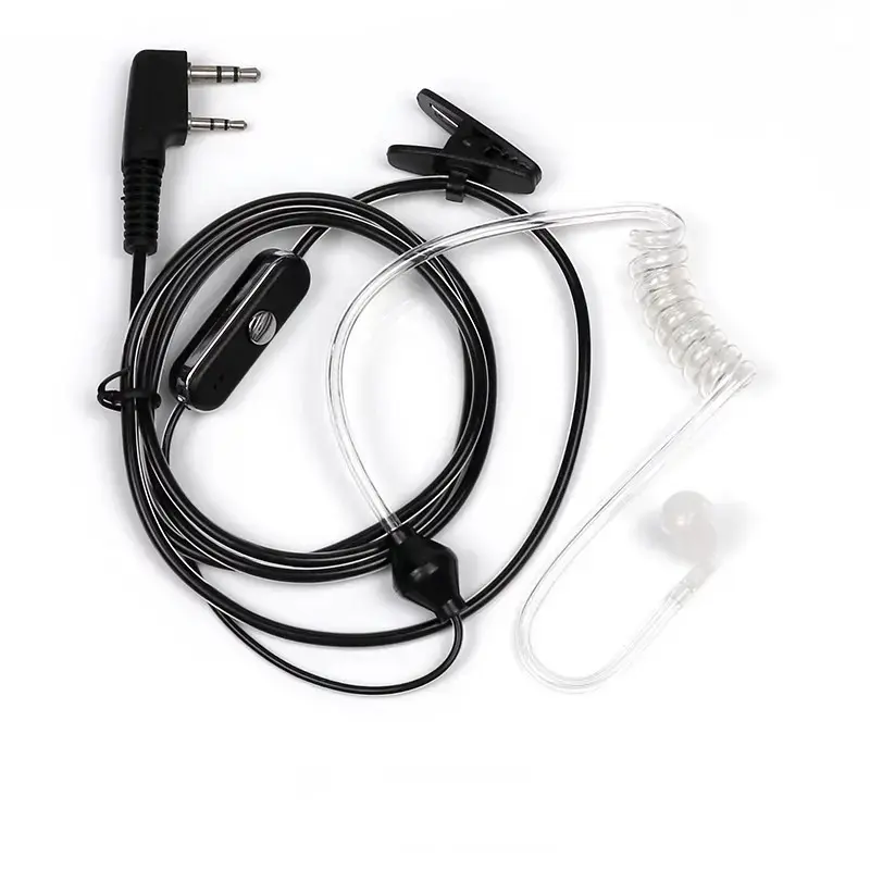 Air Tube Earpiece for Walkie Talkie, Compatible with Baofeng BF-888s BF-UV5R, Universal Earpiece with Noise Reduction and Anti-Radiation