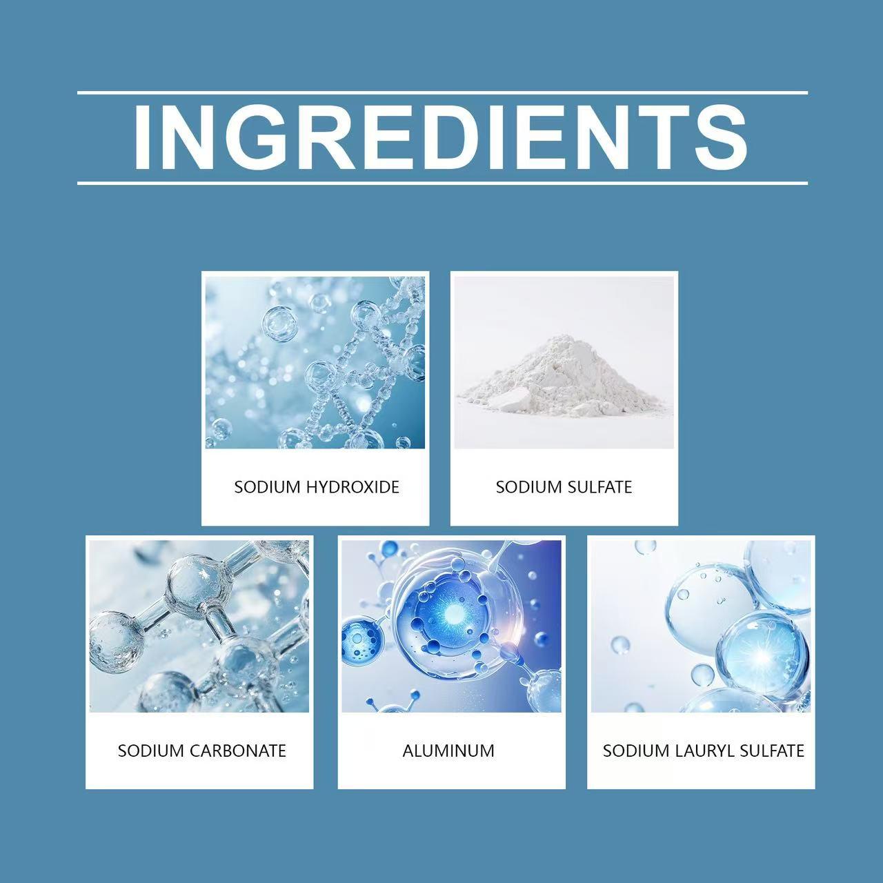 Drain Cleaner Kitchen Grease Bathroom Hair Clog Protection Odor Removal Household Cleaning Agent, Effective Pipeline Care Solution