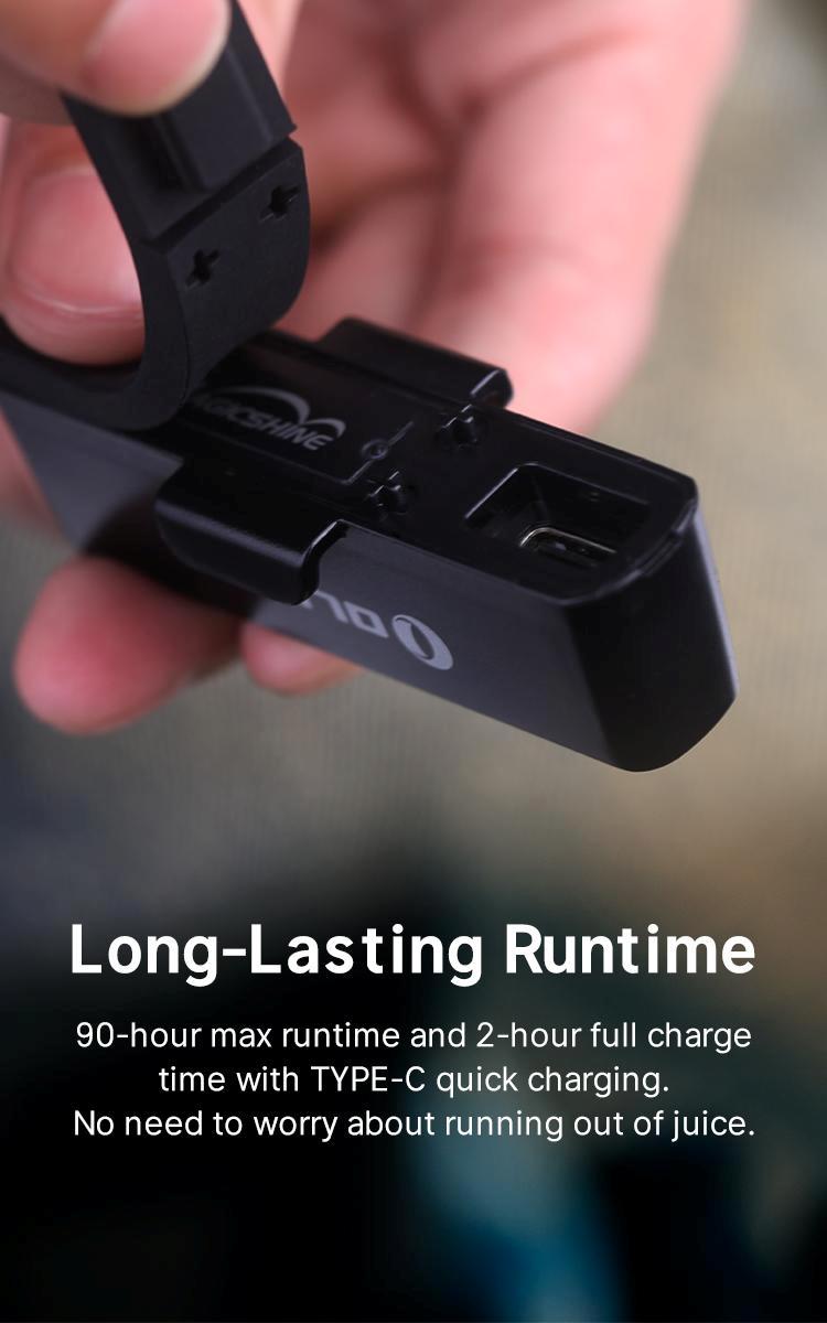 OLIGHT OLIGHT RN 400 LED Bike Lights, 400 Lumens USB Type-C Rechargeable Bike Front Light