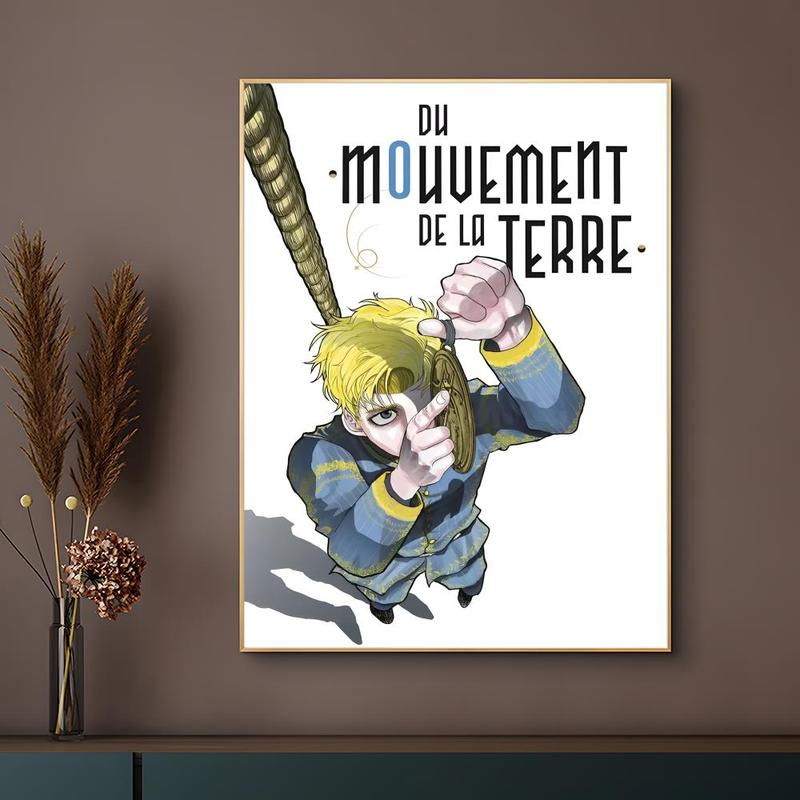 Trendy OOrb On the Movements of the Earthew Poster HD Heavy-Duty Self-Stick Waterproof Wall Decor Tool-Free Install Durable & Reusable Conceals Wall Flaws Elevates Home Style Perfect for Living Room Bathroom & Kitchen Easy Apply & Remove