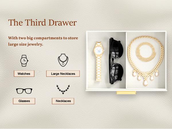 OUTEYOYO Handmade jewelry boxes, exquisite handicrafts, artworks in the room, and can also be sold in high-end jewelry stores Organiser Transparent christmas 2024 ornament